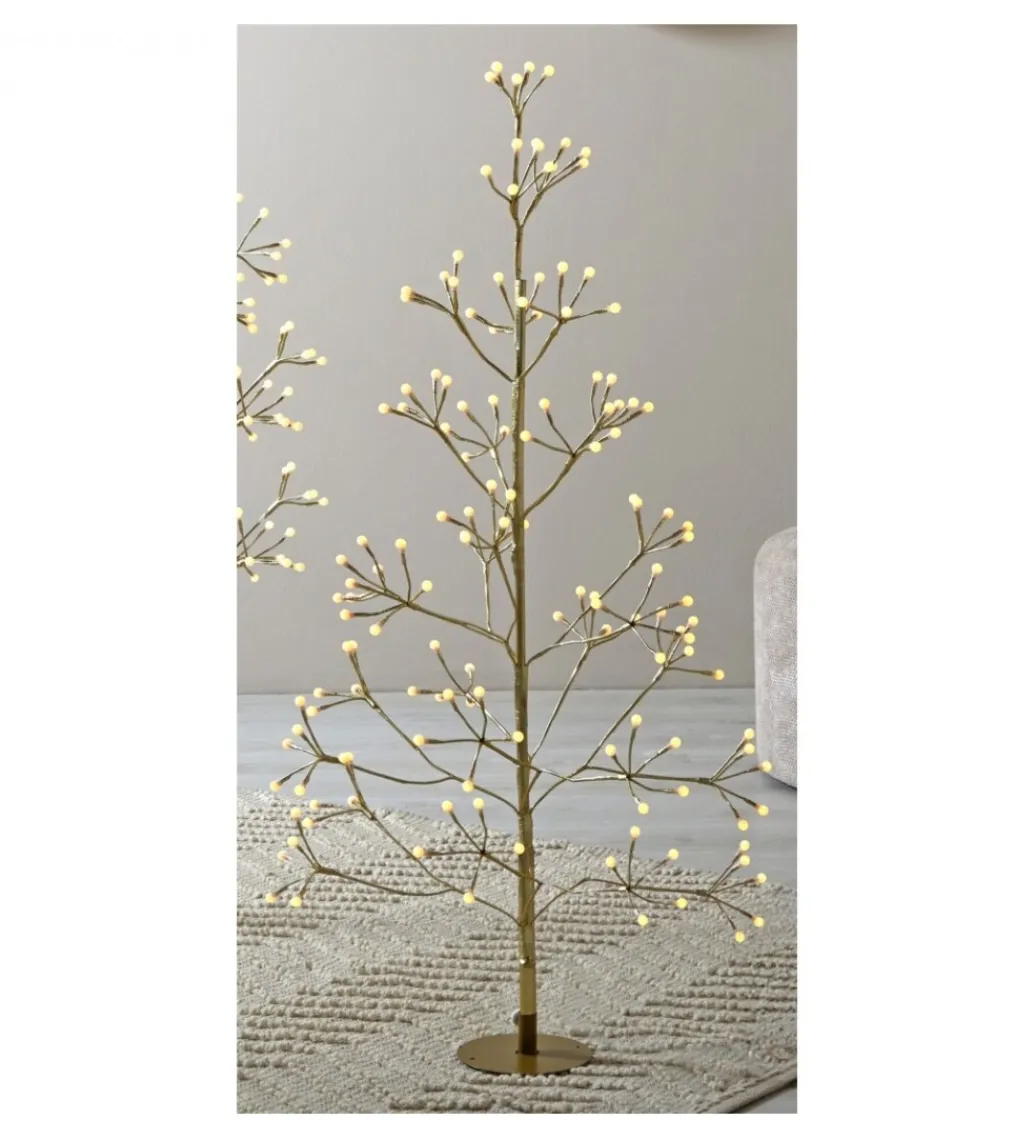 Choinka LED ARBOLKA 120 cm złota*Imeri Clearance
