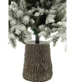 Choinka sztuczna 3000 Led sztuczny śnieg  XAMS 210 cm biała*J-Line Hot