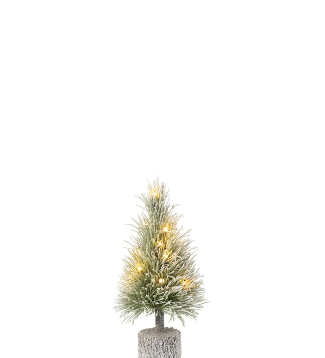 Choinka XMAS LED 36 cm zielona ośnieżona*J-Line Sale