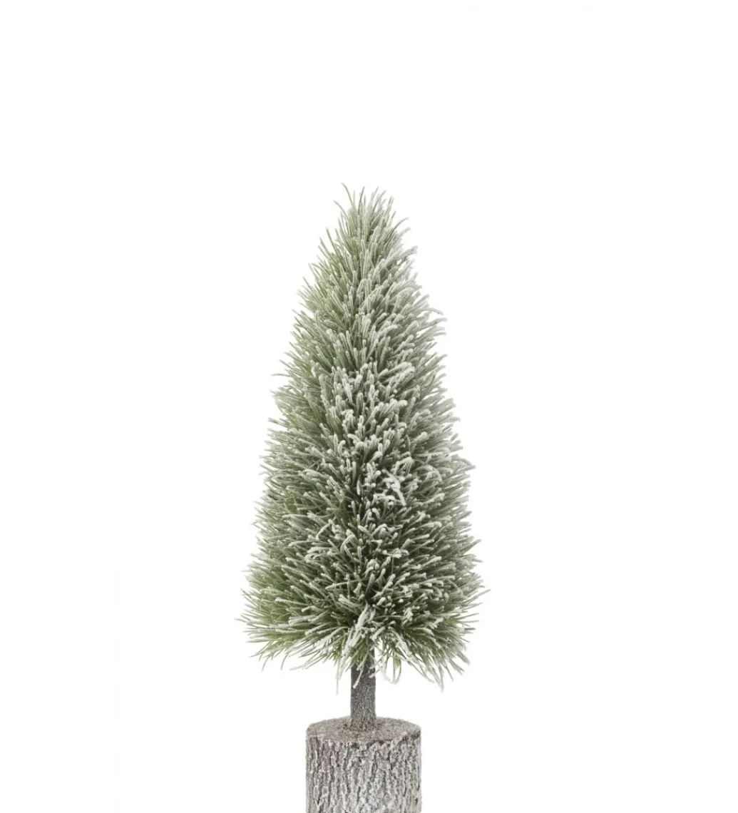 Choinka XMAS LED 60 cm zielona ośnieżona*J-Line