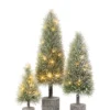 Choinka XMAS LED 75 cm zielona ośnieżona*J-Line Hot