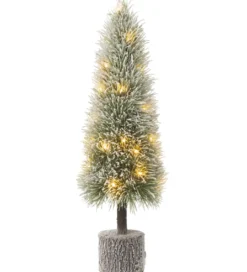 Choinka XMAS LED 75 cm zielona ośnieżona*J-Line Hot