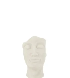 Donica DAVID CLAY 38 cm biała*J-Line Online