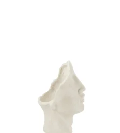 Donica DAVID CLAY 38 cm biała*J-Line Online