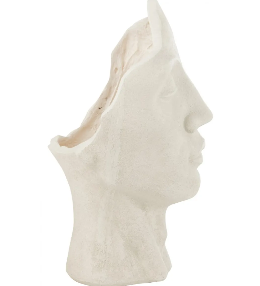 Donica DAVID CLAY 70 cm biały*J-Line