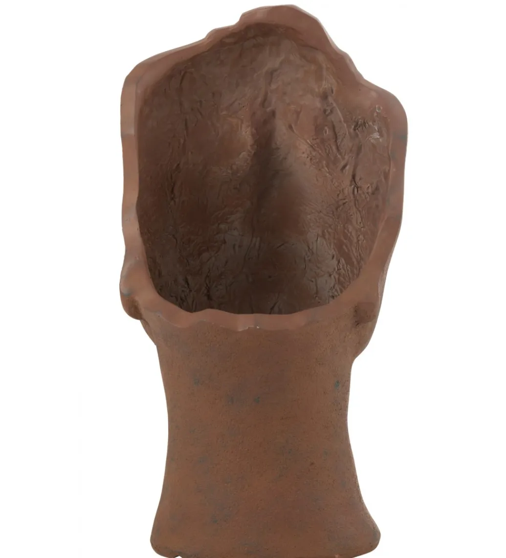 Donica DAVID CLAY 70 cm pomarańczowa*J-Line Best