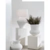 Donica Paper Mache 40 cm  biały*J-Line New