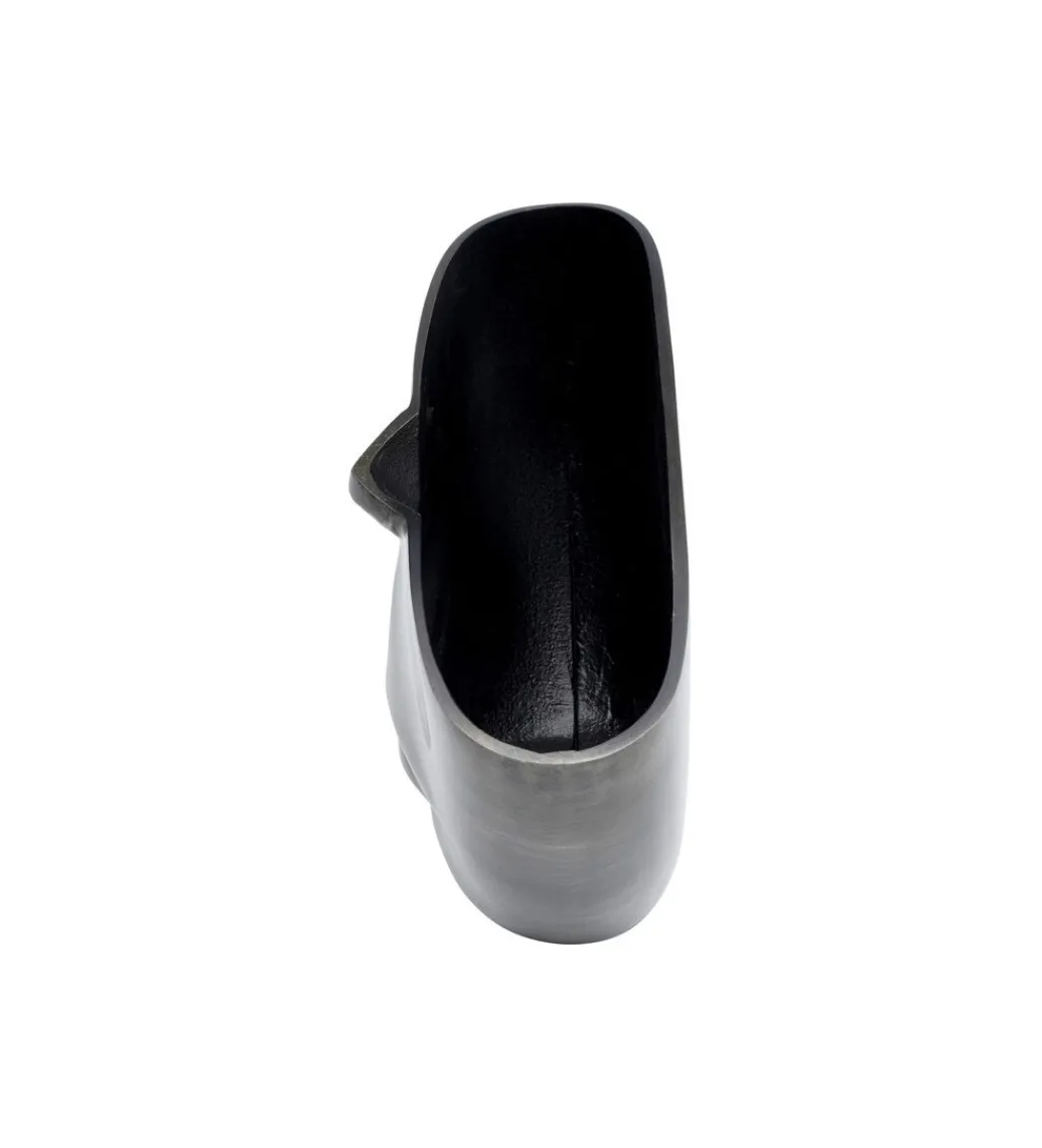 Doniczka Half face 31 cm antracytowy*KDesign Hot