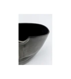 Doniczka Half face 31 cm antracytowy*KDesign Hot