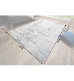 Dywan Abstract 240 cm x 160 cm niebieski*Invicta Interior Hot