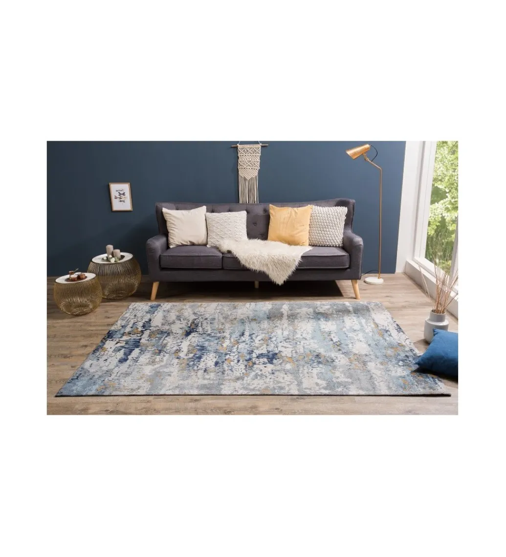 Dywan Abstract 240 cm x 160 cm niebieski*Invicta Interior Hot
