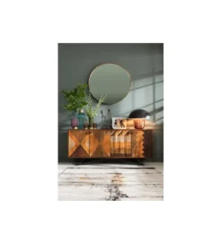 Dywan Abstract 240 cm x 170 cm szaro -żółty*KDesign Online