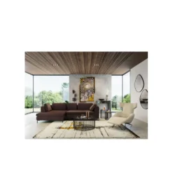 Dywan Abstract 240 cm x 170 cm szaro -żółty*KDesign Online