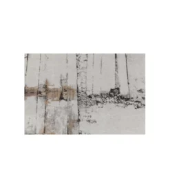 Dywan Abstract 240 cm x 170 cm szaro -żółty*KDesign Online