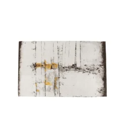 Dywan Abstract 240 cm x 170 cm szaro -żółty*KDesign Online