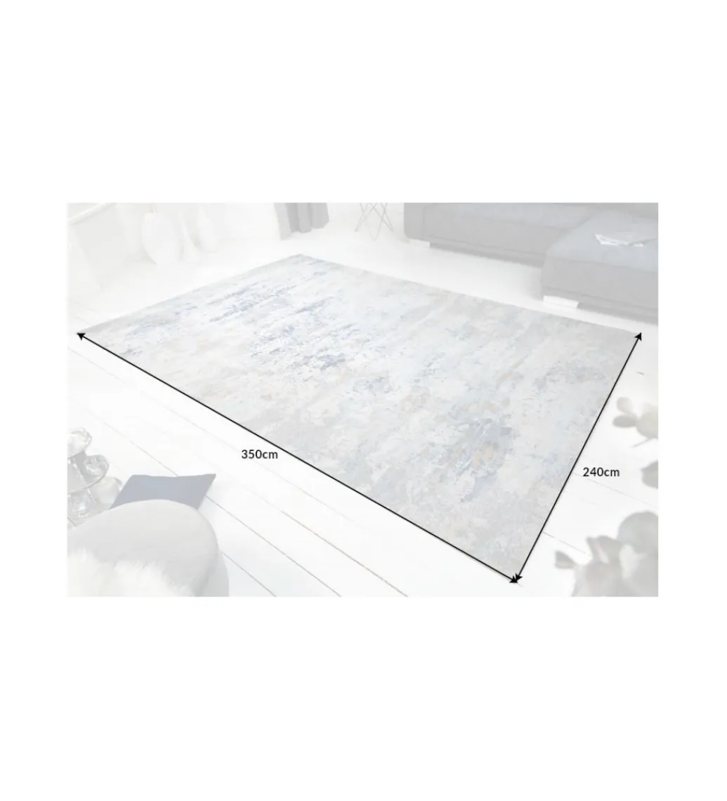 Dywan Cabernet Sauvignon 350 cm x 240 cm szaro-niebieski*Invicta Interior - przedsprzedaż Outlet
