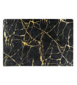 Dywan MARBLE 160 x 240 cm czarno złoty*Invicta Interior Discount