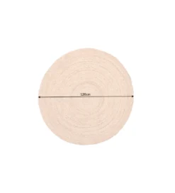 Dywan PURE NATURE 120 cm naturalny okrągły z juty*Invicta Interior Best