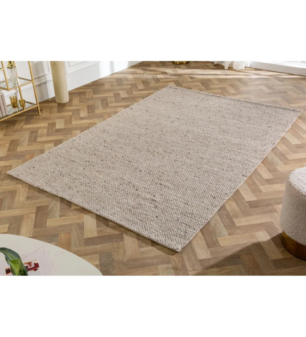 Dywan WOOL 160 x 240 cm szary*Invicta Interior Sale