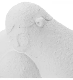 Figurka ABSTRACT 18 cm ceramika biała*Exclusivas Hot