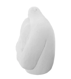 Figurka ABSTRACT 18 cm ceramika biała*Exclusivas Hot