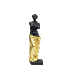 Figurka CLASSIC BEAUTY 48 cm czarno złota*KARE Discount
