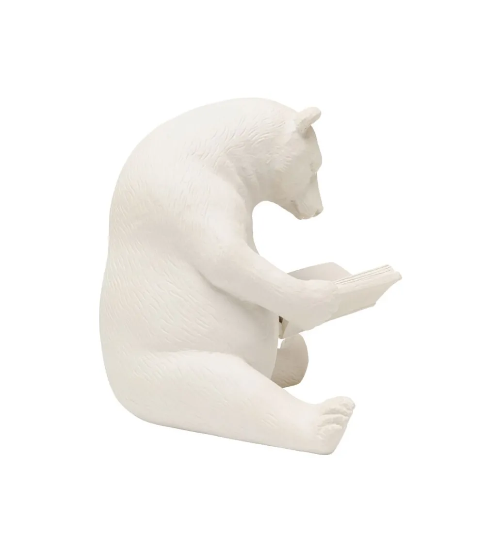 Figurka READING BEARS 18 cm beżowa*KDesign Hot