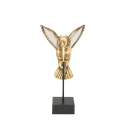 Figurka z lustrem KOLIBER 41 cm złota*KARE Hot