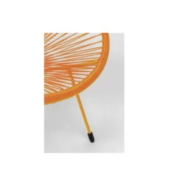 Fotel ACAPULCO 85 cm mono pomarańczowy*KARE Hot