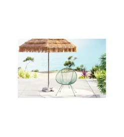 Fotel ACAPULCO 85 cm mono zielony*KARE Outlet