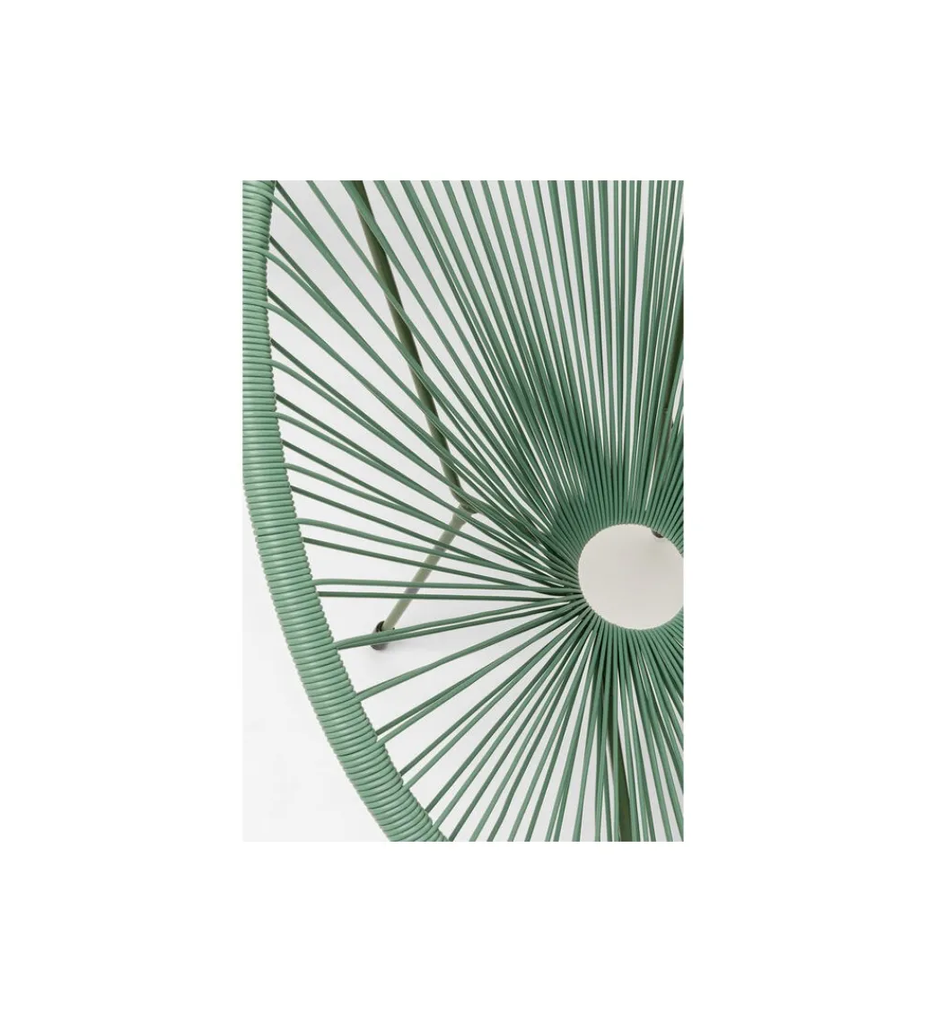Fotel ACAPULCO 85 cm mono zielony*KARE Outlet