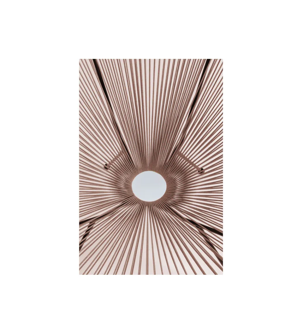 Fotel ACAPULCO 85 cm naturalny*KARE Outlet