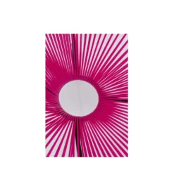 Fotel ACAPULCO 85 cm różowy*KARE Outlet