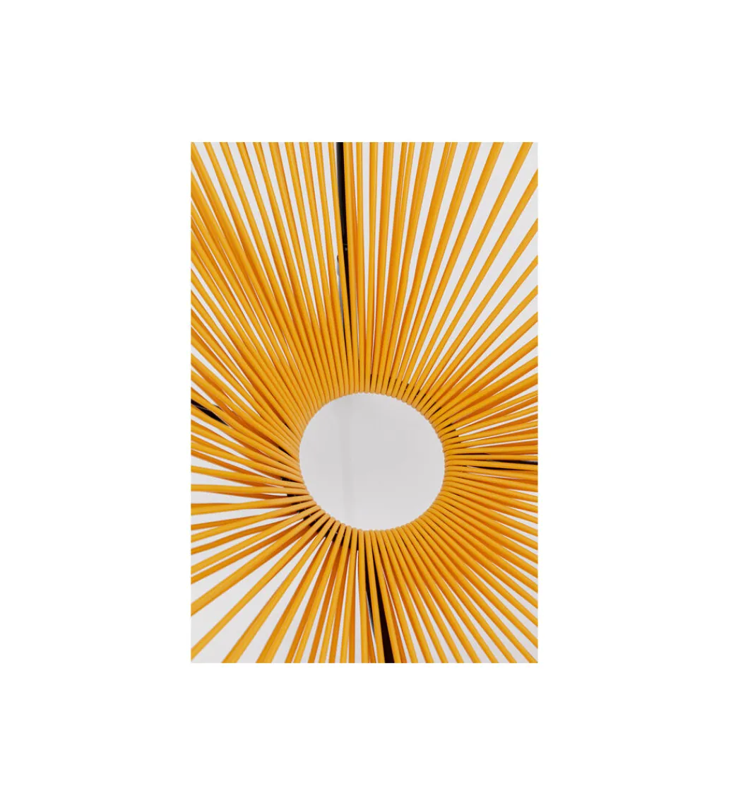 Fotel ACAPULCO 85 cm żółty*KARE Best