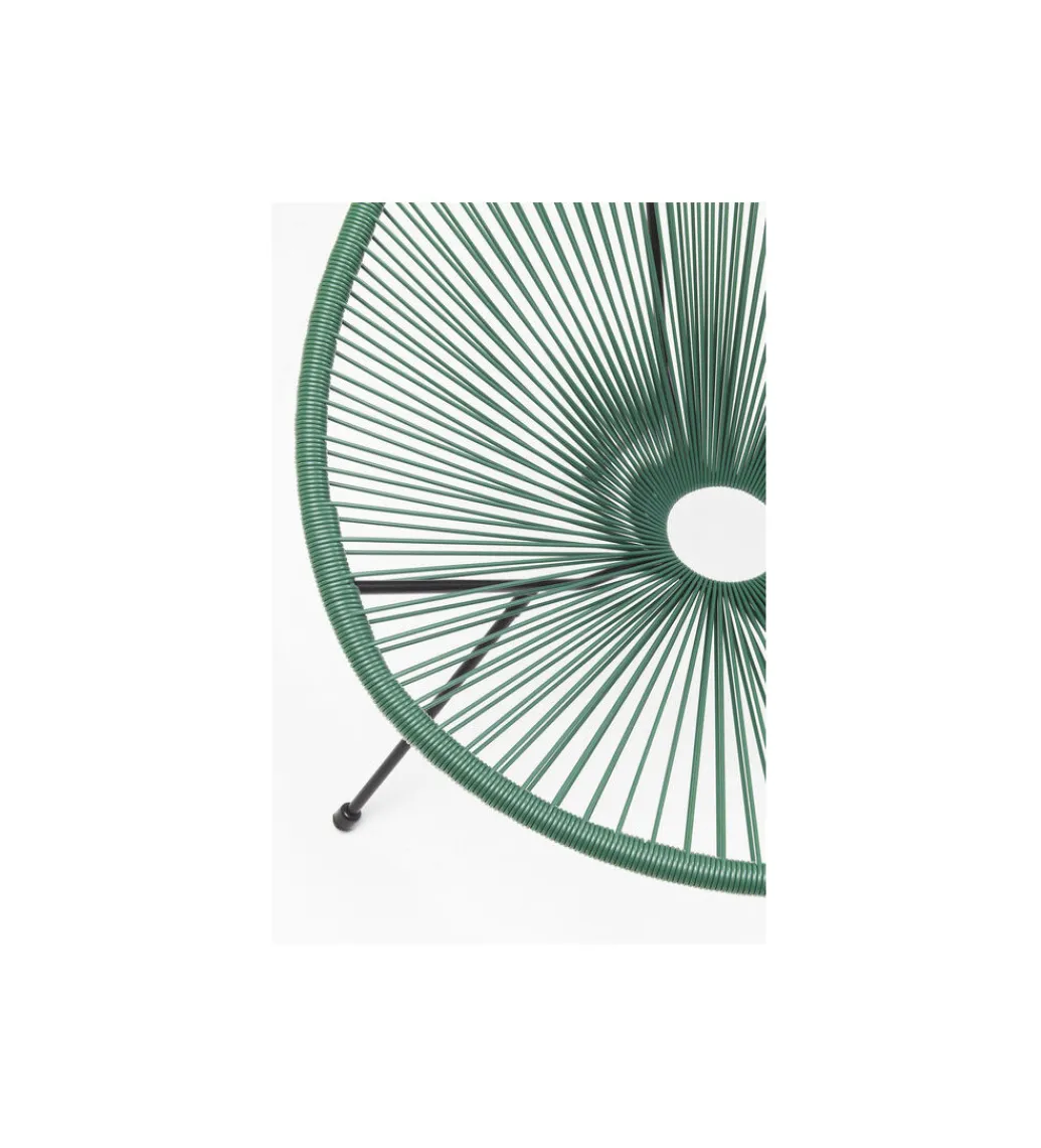 Fotel ACAPULCO 85 cm zielony*KARE Clearance