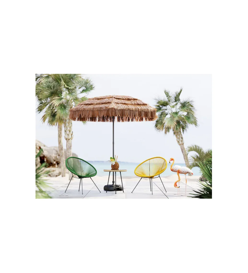 Fotel ACAPULCO 85 cm zielony*KARE Clearance