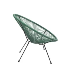 Fotel ACAPULCO 85 cm zielony*KARE Clearance