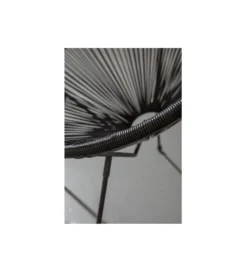 Fotel ACAPULCO MONO 85 cm czarny*KARE Clearance