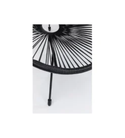Fotel ACAPULCO MONO 85 cm czarny*KARE Clearance