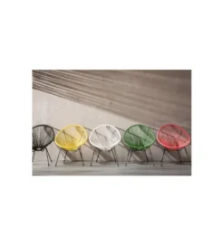 Fotel ACAPULCO MONO 85 cm czarny*KARE Clearance