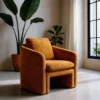Fotel ATORAM 81 cm ochra*Zona-Design Best