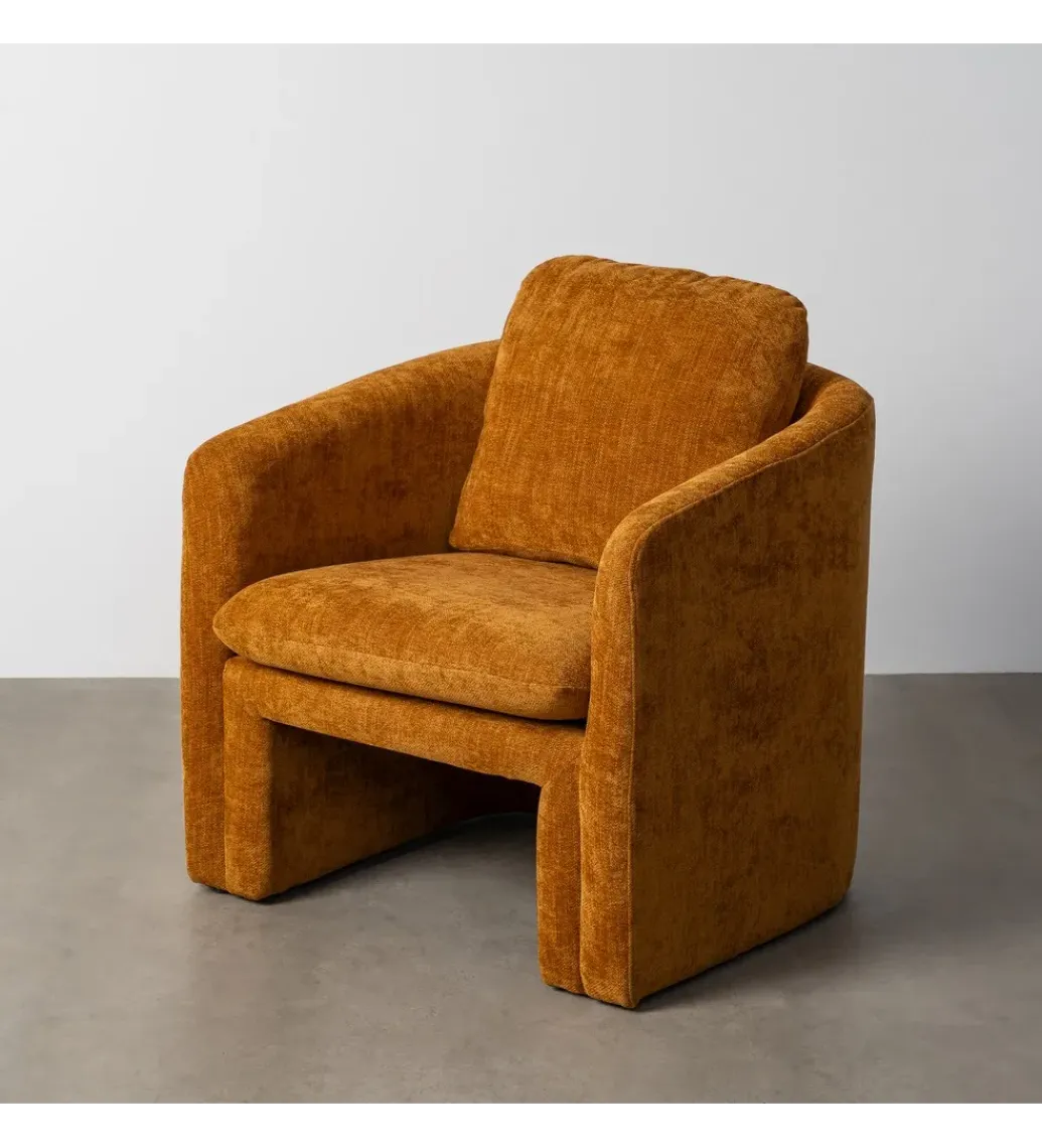Fotel ATORAM 81 cm ochra*Zona-Design Best