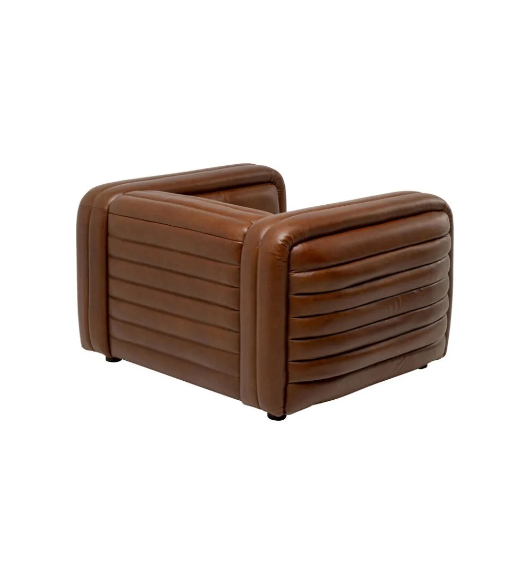 Fotel AURELIO 116 cm brązowy*KARE