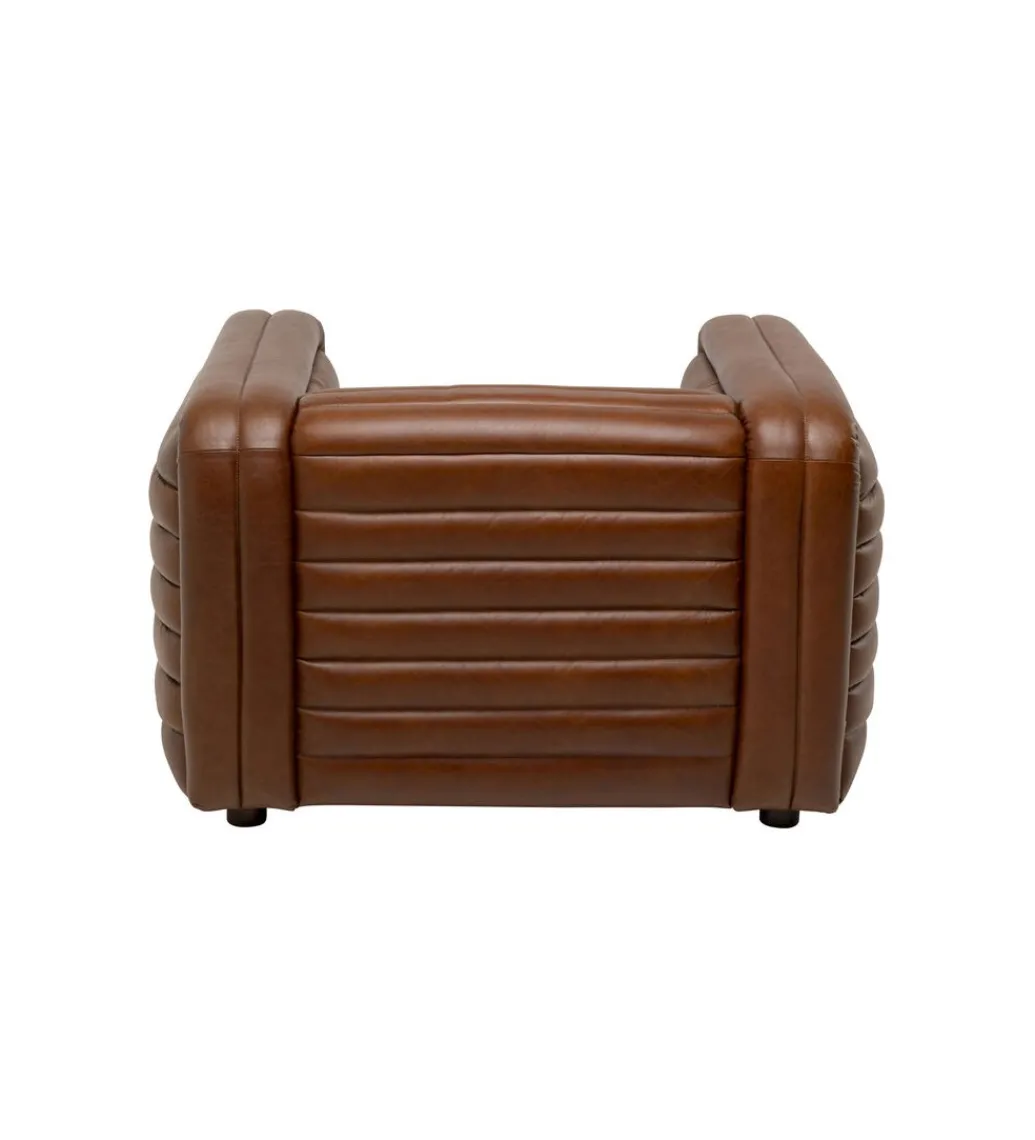 Fotel AURELIO 116 cm brązowy*KARE