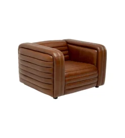 Fotel AURELIO 116 cm brązowy*KARE