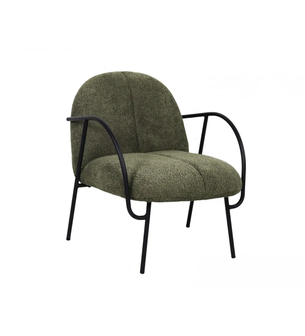 Fotel BADRU RIZO 67 cm oliwkowy*Imeri Discount