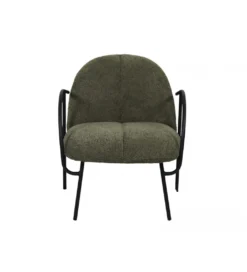 Fotel BADRU RIZO 67 cm oliwkowy*Imeri Discount