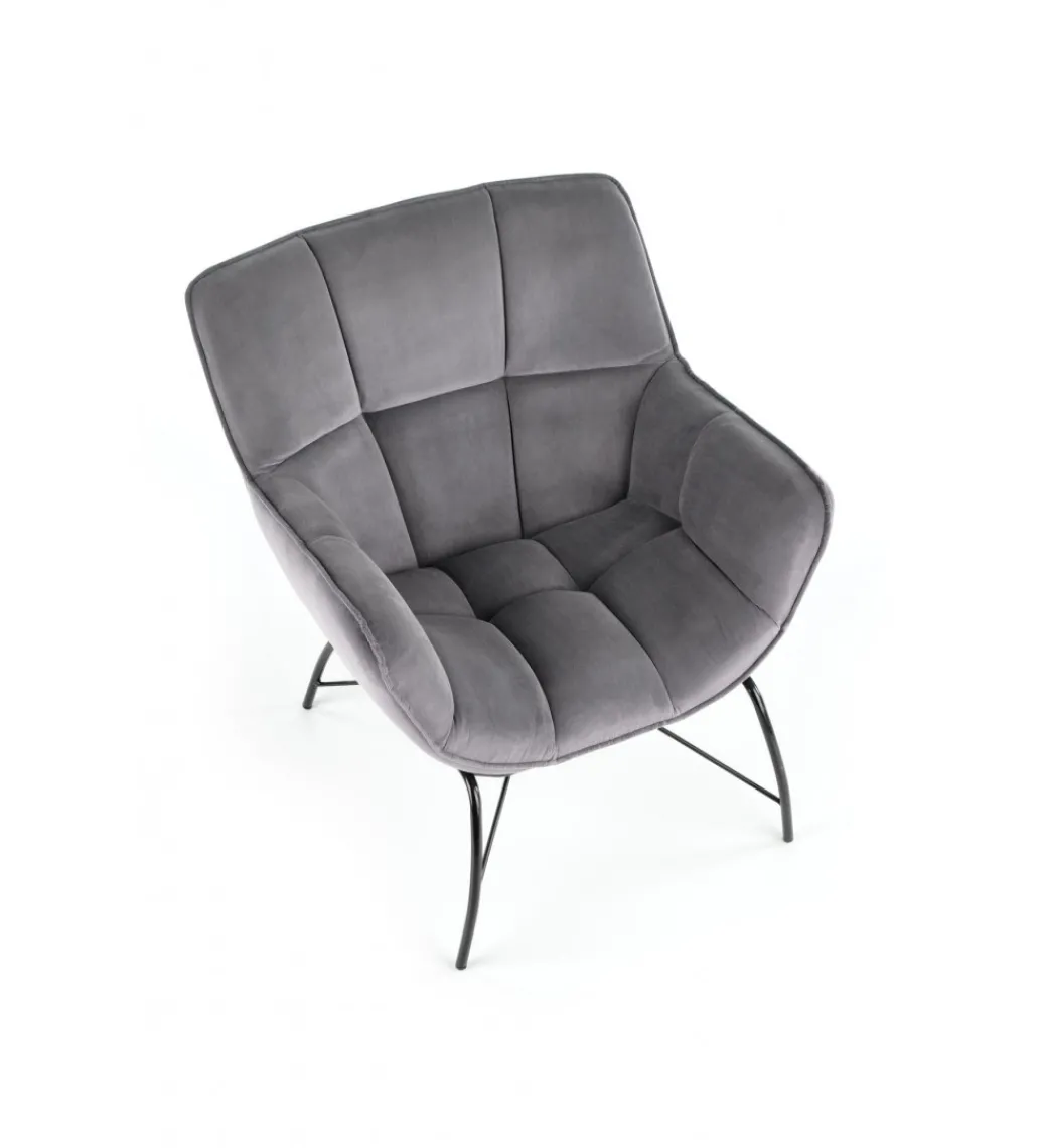 Fotel BELTON szary*Halmar Discount