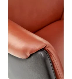 Fotel biurowy CALVANO brązowy*Halmar Online