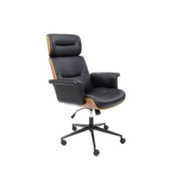 Fotel biurowy Check out czarny*KARE Sale